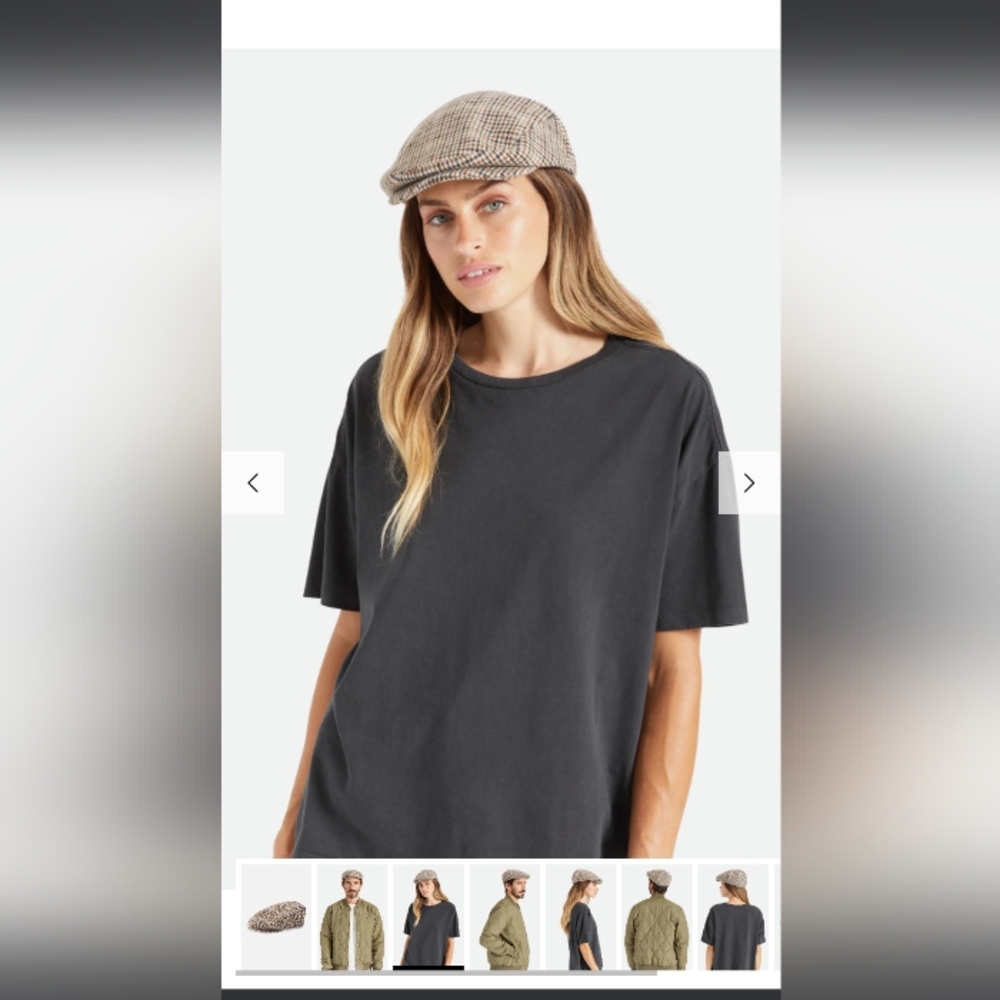 NWT-Brixton Hooligan Snap Cap-M-(NEW in Pckg!)